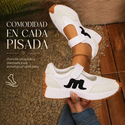 Tennis deportivos Max comfort correa ajustable